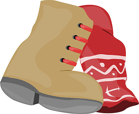 EPS 잡화 옷 신발 일러스트 발 양말 사람없음 오브젝트 등산화 등반화 국내일러스트 신체부위 등산용품 파일형식 벡터