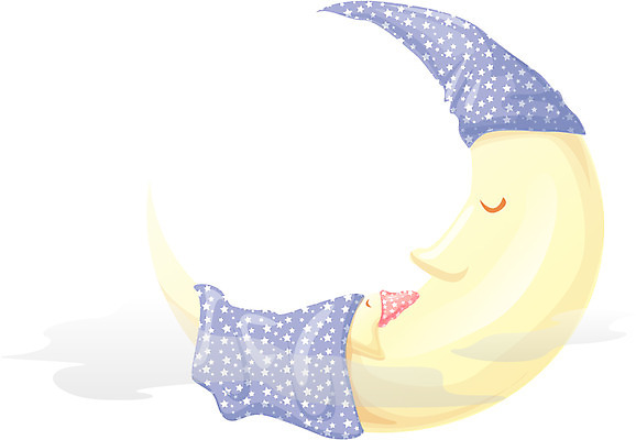 EPS 자연요소 클립아트 캐릭터 모자 별 일러스트 밤하늘 사람없음 꿈 달 잠 수면 담요 별님 일러캐릭터 잡화 하늘 물 야간 파일형식 벡터