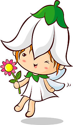 EPS 캐릭터 꽃 일러스트 상상 요정 꽃캐릭터 꽃의요정 가상인물 일러캐릭터 식물 파일형식 벡터