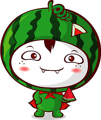 EPS 식물 캐릭터 과일 일러스트 수박 사람없음 농작물 음식캐릭터 과일캐릭터 수박캐릭터 일러캐릭터 음식 농업 파일형식 벡터