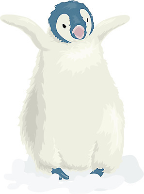 EPS 동물 척추동물 한마리 야생동물 새끼 일러스트 조류 사람없음 추위 남극 펭귄 황제펭귄 국내일러스트 1 극지방 파일형식 벡터