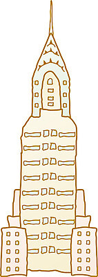 EPS 클립아트 시설물 건축 일러스트 건축양식 빌딩 사람없음 건물 관광지 크라이슬러빌딩 국내일러스트 건축물 여행 파일형식 벡터