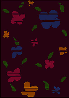 EPS 문양 꽃 백그라운드 무늬 꽃무늬 패턴 일러스트 사람없음 장식 기하학 배경그림 국내일러스트 식물 파일형식 벡터