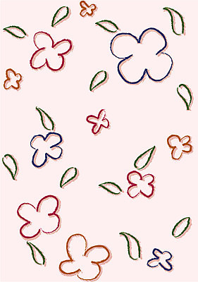 EPS 문양 꽃 백그라운드 무늬 꽃무늬 패턴 일러스트 사람없음 장식 기하학 배경그림 국내일러스트 식물 파일형식 벡터