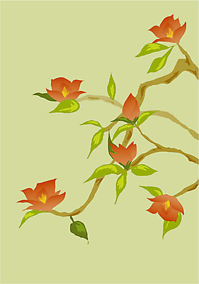 EPS 문양 꽃 백그라운드 무늬 패턴 일러스트 사람없음 장식 기하학 배경그림 국내일러스트 식물 파일형식 벡터