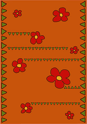 EPS 문양 꽃 백그라운드 무늬 꽃무늬 패턴 일러스트 사람없음 장식 기하학 배경그림 국내일러스트 식물 파일형식 벡터