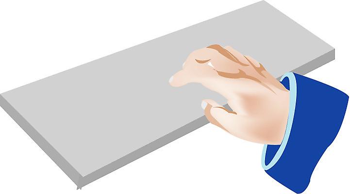 EPS 클립아트 손 신체 일러스트 사람 신체부위 구부림 노크 국내일러스트 모션 파일형식 벡터