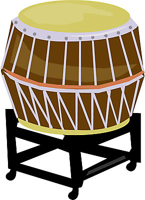 EPS 한국문화 한국전통 문화 예술 악기 음악 일러스트 타악기 국악기 사람없음 북 오브젝트 북소리 국내일러스트 동양문화 전통 문화예술 한국 국악 파일형식 벡터