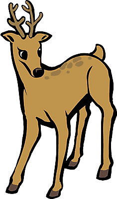 EPS 클립아트 동물 척추동물 한마리 육지동물 일러스트 포유류 사슴 사람없음 수컷 숫사슴 국내일러스트 1 파일형식 벡터