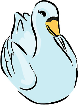 EPS 클립아트 동물 척추동물 한마리 호수 야생동물 일러스트 조류 사람없음 백조 미운오리새끼 국내일러스트 1 동화 파일형식 벡터