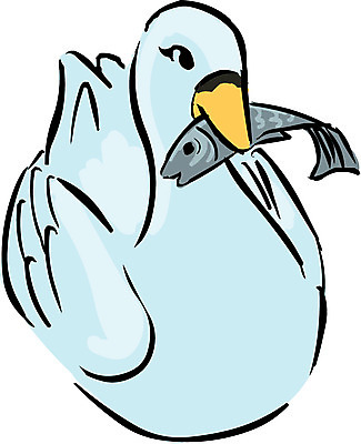 EPS 클립아트 동물 척추동물 한마리 호수 야생동물 일러스트 조류 사람없음 백조 미운오리새끼 국내일러스트 1 동화 파일형식 벡터