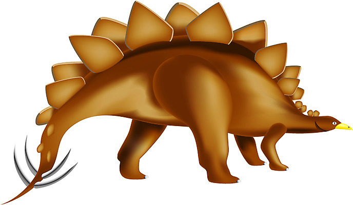 EPS 클립아트 동물 척추동물 일러스트 파충류 뼈 사람없음 공룡 화석 스테고사우루스 국내일러스트 파일형식 벡터