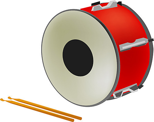 EPS 문화 예술 악기 음악 연주 일러스트 타악기 사람없음 북 오브젝트 서양악기 드럼 작은북 국내일러스트 문화예술 파일형식 벡터