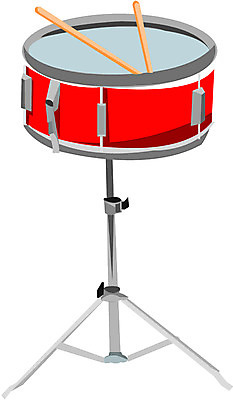 EPS 문화 예술 악기 음악 연주 일러스트 타악기 사람없음 북 오브젝트 서양악기 드럼 작은북 국내일러스트 문화예술 파일형식 벡터