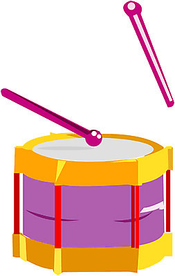 EPS 문화 예술 악기 음악 연주 일러스트 타악기 사람없음 북 오브젝트 서양악기 드럼 작은북 국내일러스트 문화예술 파일형식 벡터