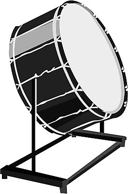 EPS 문화 예술 악기 음악 연주 일러스트 타악기 사람없음 북 오브젝트 서양악기 드럼 큰북 국내일러스트 문화예술 파일형식 벡터