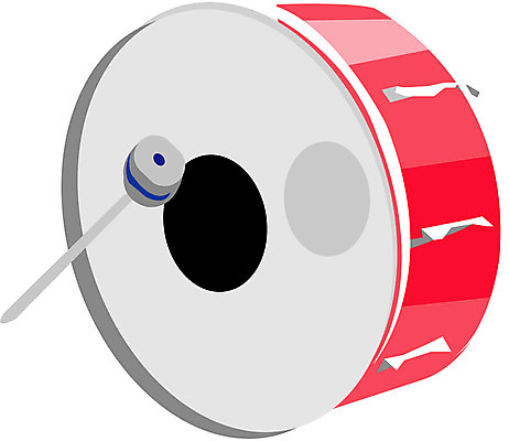 EPS 문화 예술 악기 음악 연주 일러스트 타악기 사람없음 북 오브젝트 서양악기 드럼 큰북 국내일러스트 문화예술 파일형식 벡터