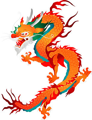 EPS 동물 일러스트 상상 사람없음 십이지신 용 운세 드래곤 국내일러스트 파일형식 벡터