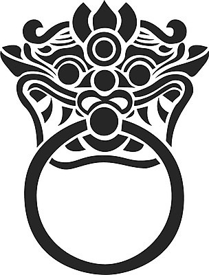 EPS 클립아트 한국문화 한국전통 문양 무늬 패턴 일러스트 사람없음 전통문양 유령 도깨비 공상 도깨비문양 국내일러스트 동양문화 전통 한국 파일형식 벡터