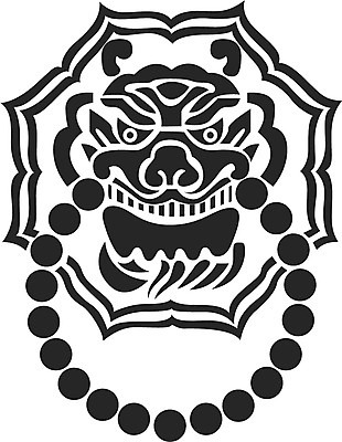 EPS 클립아트 한국문화 한국전통 문양 무늬 패턴 일러스트 사람없음 전통문양 유령 도깨비 공상 도깨비문양 국내일러스트 동양문화 전통 한국 파일형식 벡터