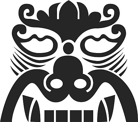 EPS 클립아트 한국문화 한국전통 문양 무늬 패턴 일러스트 사람없음 전통문양 유령 도깨비 공상 도깨비문양 국내일러스트 동양문화 전통 한국 파일형식 벡터