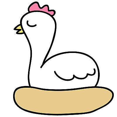 EPS 클립아트 동물 척추동물 일러스트 조류 사람없음 가축 닭 수컷 수탉 국내일러스트 파일형식 벡터