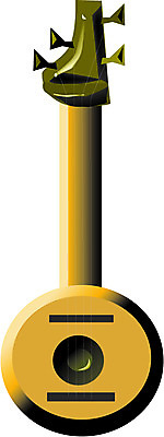 EPS 문화 예술 악기 음악 연주 일러스트 현악기 사람없음 기타 민속악기 시타르 국내일러스트 문화예술 파일형식 벡터