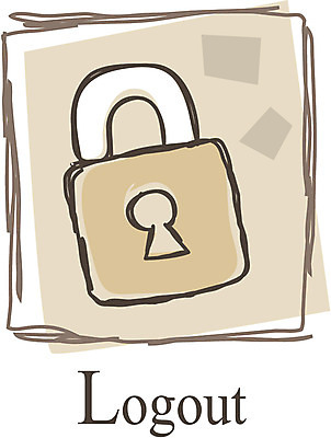 EPS 생활용품 일러스트 자물쇠 사람없음 심볼 로그아웃 국내일러스트 오브젝트 파일형식 벡터