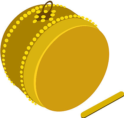 EPS 한국문화 한국전통 문화 예술 악기 음악 연주 일러스트 타악기 국악기 국악 사람없음 북 오브젝트 판소리북 국내일러스트 동양문화 전통 문화예술 한국 파일형식 벡터