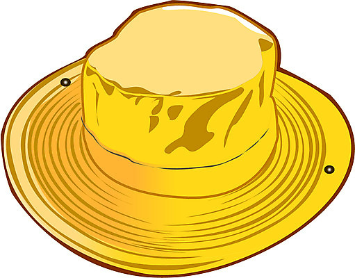 EPS 모자 잡화 옷 여행 일러스트 사람없음 등산 오브젝트 여행용품 등산용품 정글모자 파나마모자 국내일러스트 모자_잡화 트래킹 레포츠용품 파일형식 벡터