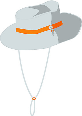 EPS 모자 잡화 옷 여행 일러스트 사람없음 등산 여행용품 등산용품 정글모자 파나마모자 국내일러스트 모자_잡화 트래킹 오브젝트 레포츠용품 파일형식 벡터