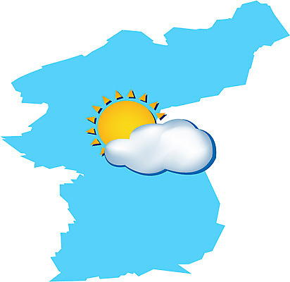 EPS 클립아트 구름 한국문화 한국전통 아시아 외국문화 지도 일러스트 날씨 사람없음 태양 일기예보 영토 국토 흐림 한반도 국내일러스트 자연요소 동양문화 전통 나라 문화 한국 파일형식 벡터