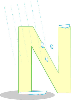 EPS 클립아트 문자 기호 알파벳 영어 교육 일러스트 글꼴 교과목 영어교육 사람없음 픽토그램 물방울 엔 N B 국내일러스트 돈 파일형식 벡터