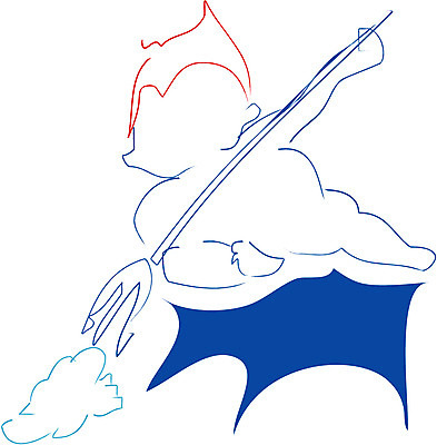 EPS 클립아트 일러스트 상상 요정 사람없음 꼬마요정 가상인물 국내일러스트 파일형식 벡터