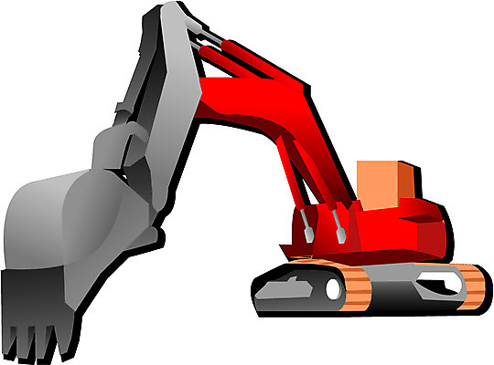 EPS 클립아트 건축 산업 일러스트 건설업 사람없음 장비 중장비 포크레인 중공업 국내일러스트 산업장비 파일형식 벡터