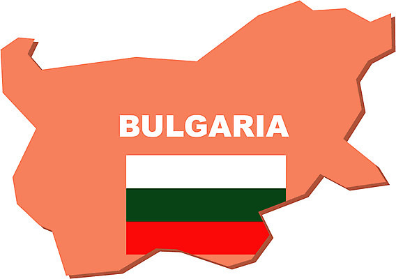 EPS 클립아트 유럽 나라 외국문화 지도 일러스트 사람없음 국기 영토 국토 불가리아 국내일러스트 문화 파일형식 벡터 남유럽