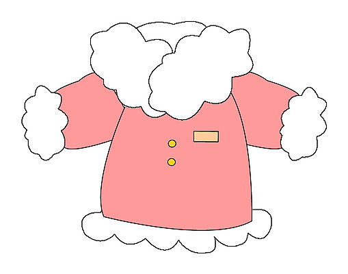 EPS 클립아트 옷 분홍색 일러스트 사람없음 스웨터 니트 털옷 국내일러스트 컬러 상의 파일형식 벡터