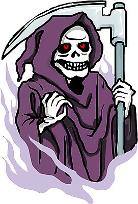 EPS 클립아트 동물 척추동물 육지동물 일러스트 포유류 해골 사람없음 유령 사자 악마 저승사자 국내일러스트 뼈 파일형식 벡터