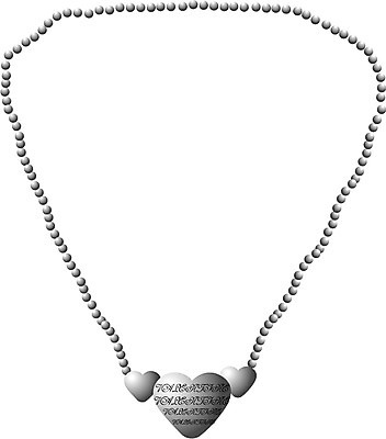 EPS 클립아트 잡화 일러스트 목걸이 장신구 흑백 사람없음 보석 팬던트 국내일러스트 촬영기법 광석 파일형식 벡터