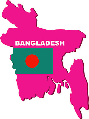 EPS 클립아트 나라 아시아 외국문화 지도 일러스트 사람없음 국기 영토 국토 방글라데시 국내일러스트 문화 남아시아 파일형식 벡터
