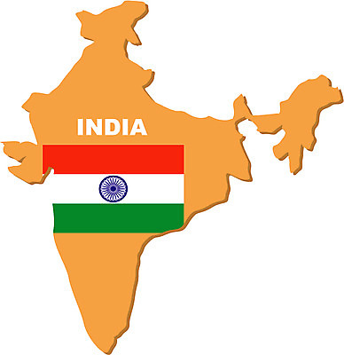 EPS 클립아트 나라 아시아 외국문화 지도 일러스트 사람없음 인도 국기 영토 국토 인도문화 국내일러스트 동양문화 문화 인도_나라 파일형식 벡터