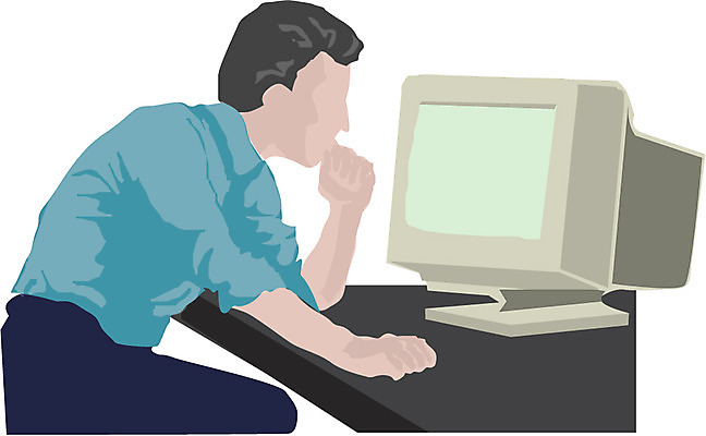 EPS 클립아트 남자 일러스트 비즈니스 한명 사람 20대 성인 금융 컴퓨터 모니터 업무 작업 직장인 비즈니스맨 무역 검사_조사 주시 남자만 남자한명만 성인남자만 청년만 청년남자만 청년남자한명만 성인한명만 성인남자한명만 성인만 국내일러스트 직업 1 산업 청년 경제 전자제품 파일형식 벡터