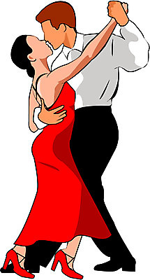 EPS 클립아트 직업 웰빙 여자 남자 일러스트 사람 두명 댄서 춤 스포츠댄서 왈츠 탱고 국내일러스트 문화예술 파일형식 벡터