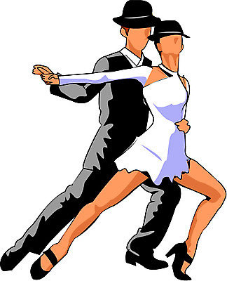 EPS 클립아트 직업 웰빙 여자 남자 일러스트 사람 두명 댄서 춤 스포츠댄서 왈츠 탱고 국내일러스트 문화예술 파일형식 벡터