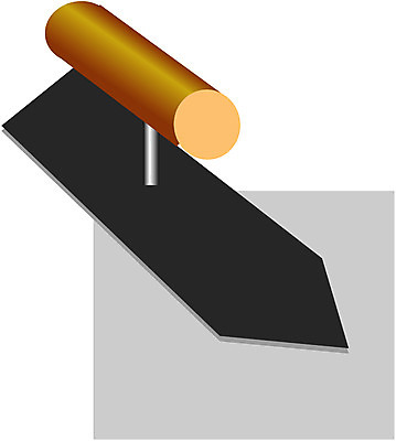 EPS 건축 산업 일러스트 건설업 공사 사람없음 도구 공구 시멘트 공사도구 미장 국내일러스트 파일형식 벡터