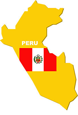 EPS 클립아트 나라 외국문화 지도 일러스트 아메리카 사람없음 남아메리카 국기 라틴아메리카 영토 국토 페루 지명 국내일러스트 문화 대륙 파일형식 벡터