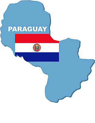 EPS 클립아트 나라 외국문화 지도 일러스트 아메리카 사람없음 남아메리카 국기 라틴아메리카 영토 국토 파라과이 지명 국내일러스트 문화 대륙 파일형식 벡터