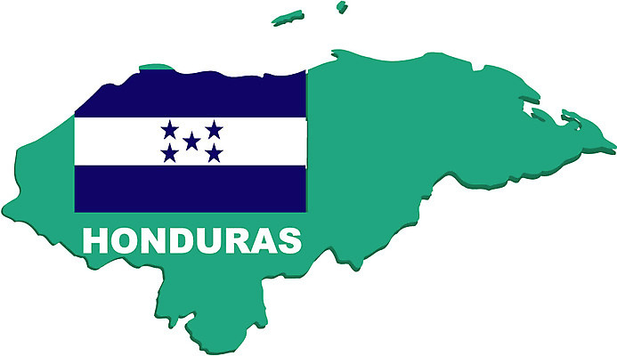 EPS 클립아트 나라 외국문화 지도 일러스트 아메리카 사람없음 중앙아메리카 국기 영토 국토 온두라스 지명 국내일러스트 문화 대륙 파일형식 벡터