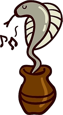 EPS 클립아트 동물 척추동물 일러스트 파충류 사람없음 십이지신 운세 항아리 뱀띠 뱀 코브라 국내일러스트 도자기 파일형식 벡터