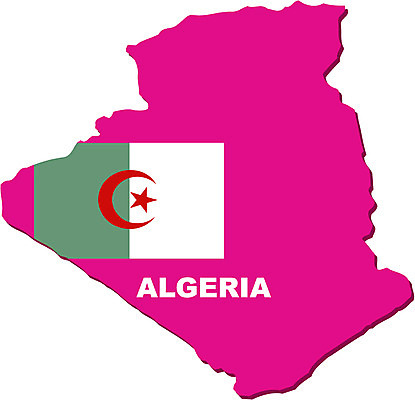 EPS 클립아트 나라 외국문화 지도 일러스트 아프리카 사람없음 국기 영토 국토 알제리 지명 국내일러스트 문화 파일형식 벡터